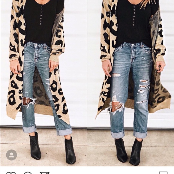 ABERCROMBIE & FITCH Ripped Distressed Denim - Picture 3 of 6